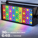 Axyaa RGB LED Wall Wash Lights 220W Stage Lighting DJ Disco KTV Wedding