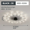 Axyaa LED Ceiling Lamp: Modern Elegant Luxurious Main Light for Bedroom