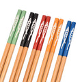 Axyaa Bamboo Chopsticks Spoon Set - Reusable Sushi Food Stick Gift Tableware