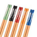 Axyaa Bamboo Chopsticks Spoon Set - Reusable Sushi Food Stick Gift Tableware