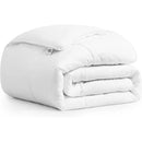 Axyaa Lightweight Cooling Comforter Blanket, Hypoallergenic Fluffy Duvet Insert, Washable Full/Queen Size