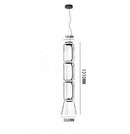 Axyaa Nordic Glass LED Pendant Chandelier for Interior Lighting