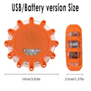Axyaa LED Safety Flare Emergency Strobe Light with 9 Modes