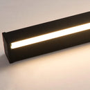 Axyaa Modern LED Plug-In Wall Lamp Warm Light Minimalist Fixture for Living Room & Bedroom
