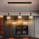 Axyaa Crystal Chandelier Pendant Light for Living Room Dining Room Ceiling Light