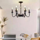 Axyaa Retro Crystal Chandelier for Elegant Living Room, Bedroom, and Study Lighting