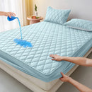 Axyaa Quilted Waterproof Mattress Protector, Soft Jacquard Fitted Bed Cover