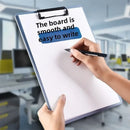 Axyaa A4 Clipboard Writing Pad Double Clips Organizer for School & Office