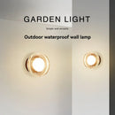 Axyaa Outdoor Black LED Wall Light Waterproof Garden Decor
