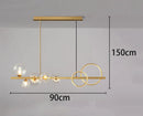 Axyaa Modern Stair Chandelier for Stylish Interior Lighting in Living Room