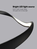 Axyaa Modern Minimalist LED Ceiling Lamp for Bedroom, Master Bedroom, Book Room