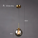 Axyaa Nordic Glass Ball Chandelier for Home Decor Lighting Fixtures