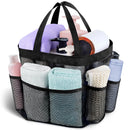 Axyaa Mesh Shower Caddy with 8 Pockets and 2 Handles - Portable Bathroom Tote Bag