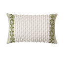 Axyaa Boho Knot Cotton Woven Cushion Cover for Home Decoration in Thick Texture