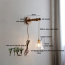 Axyaa Nordic LED Wall Lamp with Flower Shade & Switch, White Ceramic Glass Interior Decor