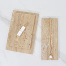 Axya Marble Tray: Light Luxury Jewelry Display, Oval Home Decor & Photography Prop