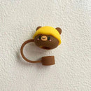 Axyaa Silicone Straw Cover for Stanley 10mm Cup - Cute Cartoon Design