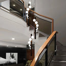Axyaa LED Pendant Light for Staircase Chandeliers Living Room Indoor Lighting