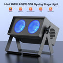 Axyaa 100W RGBW COB LED Par Light for DJ Disco KTV Party Club