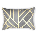 Axyaa Geometric Striped Rectangular Pillowcase for Home Decor