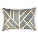 Axyaa Geometric Striped Rectangular Pillowcase for Home Decor