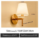 Axyaa Copper LED Color Wall Lamp for Bedroom Living Room TV Background Lighting