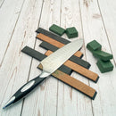 Axya Leather Honing Strop with Polishing Paste for Knife Sharpening Machine
