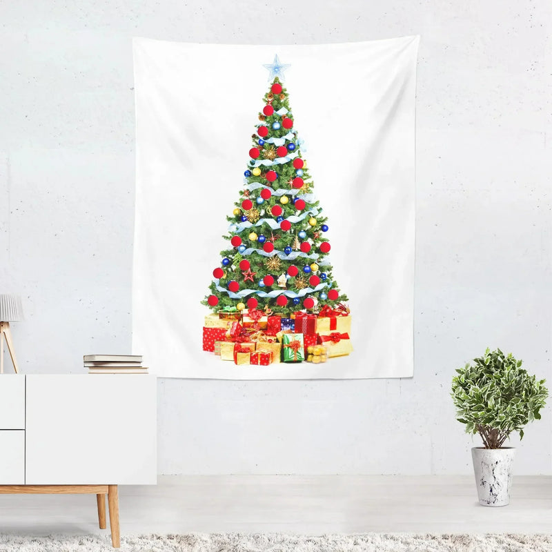 Axyaa Christmas Tree Tapestry for Living Room Wall Decor