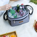Axyaa Insulated Lunch Box Bag for Commuting, Picnic, and Outdoor Meals