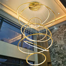 Axyaa Nordic Home Stair Chandelier Pendant Light for Living Room Bedroom Dining Room