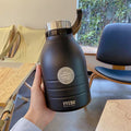 Axyaa Double Stainless Thermos Bottle With Straw - Portable Vacuum Flask for Outdoors