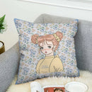 Axyaa Decorative Pillowcases for Sofa and Car, Fall-Inspired Design