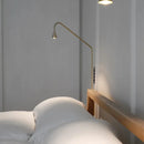 Nordic Long Arm Sconce - Axyaa Modern Wall Light for Bedroom and Office