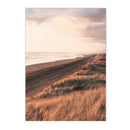 Sunset Grass Reed Art Print Landscape Canvas Wall Art Nordic Posters Axyaa