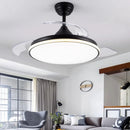 Axyaa Smart LED Fan Ceiling Chandelier for Living Room and Bedroom