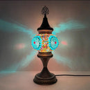 Axyaa Vintage Art Deco Mosaic Table Lamp Glass Bed Light Night Lights