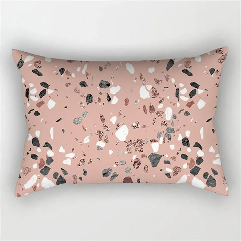 Axyaa Geometric Striped Rectangular Pillowcase for Home Decor
