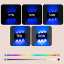 Axyaa RGB Magnetic Wall Lamp 6W 4000mAh for Indoor Hotel Bedside Decoration