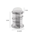 Axyaa Acrylic Makeup Organizer for Vanity & Perfume Holder - Rotating Cosmetic Storage Box