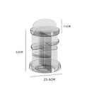 Axyaa Acrylic Makeup Organizer for Vanity & Perfume Holder - Rotating Cosmetic Storage Box