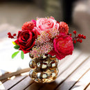 Artificial Rose Simulation Flower Bouquet for Home Decoration - Axyaa Brand
