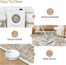 Axyaa Light Luxury Bohemian Area Rug for Living Room or Bedroom