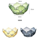Axyaa Clear Fruit Plate: Stylish Plastic Tray for Snacks & Candy Storage