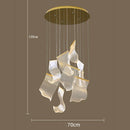 Axyaa Nordic Dining Room Chandelier Ceiling Light Stair Interior Lighting