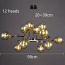Axyaa Modern Dining Room Chandeliers | Living Room Hanging Pendant Light Fixture