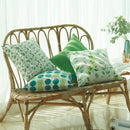 Axyaa Tropical Leaves Outdoor Pillow Covers - Palm Leaf Plant Decor for Patio Garden
