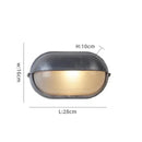 Axyaa Industrial Outdoor LED Wall Lamp | Waterproof IP65 French Retro Style