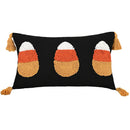 Axyaa 3D Ghost Easter Egg Embroidered Pillowcase Halloween Home Decor Pillow Covers