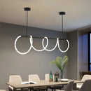 Axyaa Nordic Golden Chandelier LED Pendant Light for Restaurant
