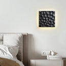 Axyaa Black Hole Stone Wall Lamp - Minimalist Modern Designer Living Room Bedroom